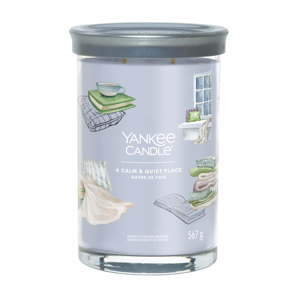 YANKEE CANDLE SIGNATURE, A Calm & Quiet Place, Large Tumbler (567g)