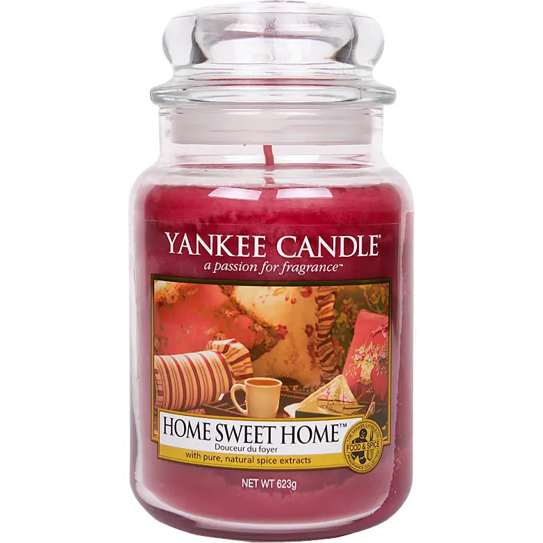 YANKEE CANDLE, Duftkerze Home Sweet Home, large Jar (623g)