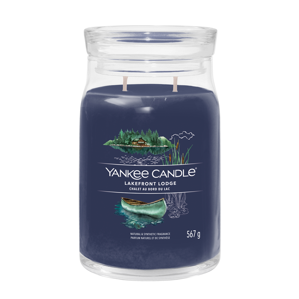 YANKEE CANDLE SIGNATURE, Lakefront Lodge, Large (567g)