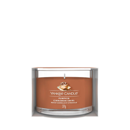 YANKEE CANDLE SIGNATURE, Pumpkin Cinnamon Swirl, Filled Votive