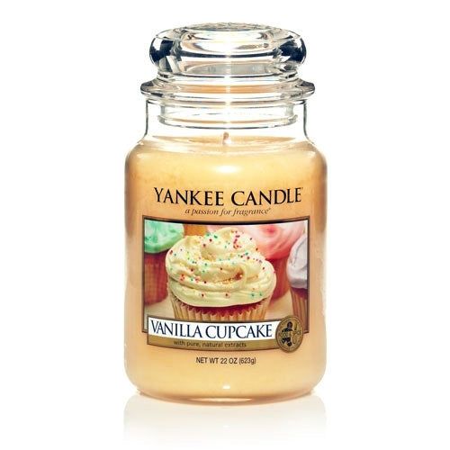 YANKEE CANDLE, Duftkerze Vanilla Cupcake, large Jar (623g)