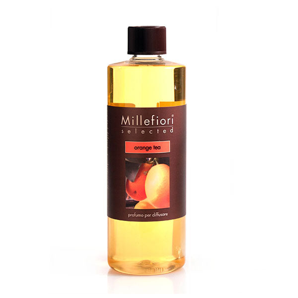 MILLEFIORI Selected: Nachfüll-Flasche, Duft ORANGE TEA, 500ml