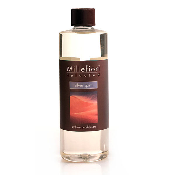 MILLEFIORI Selected: Nachfüll-Flasche, Duft SILVER SPIRIT, 500ml