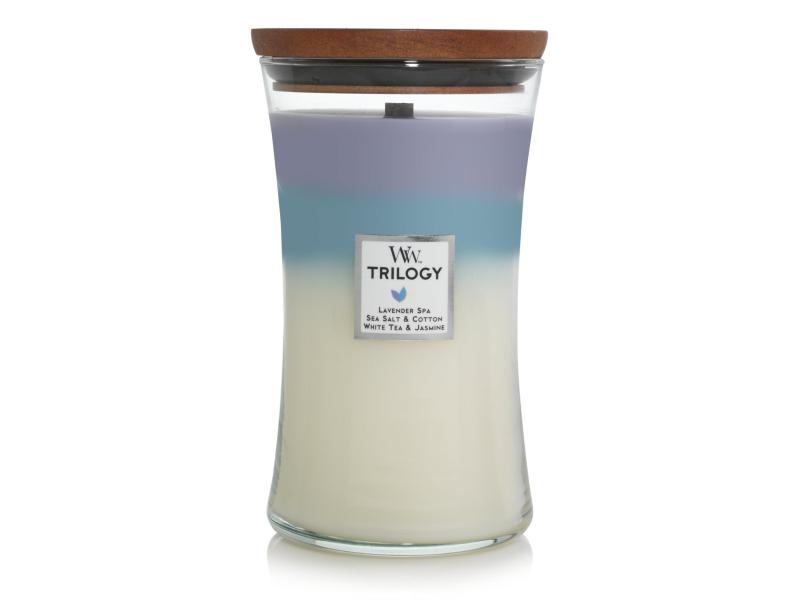 WOODWICK Calming Retreat Trilogy Large Jar(knisternd)