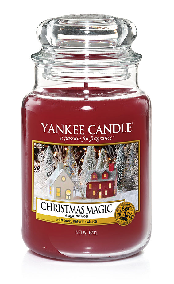 YANKEE CANDLE, Duftkerze  Christmas Magic, Large  (623g)