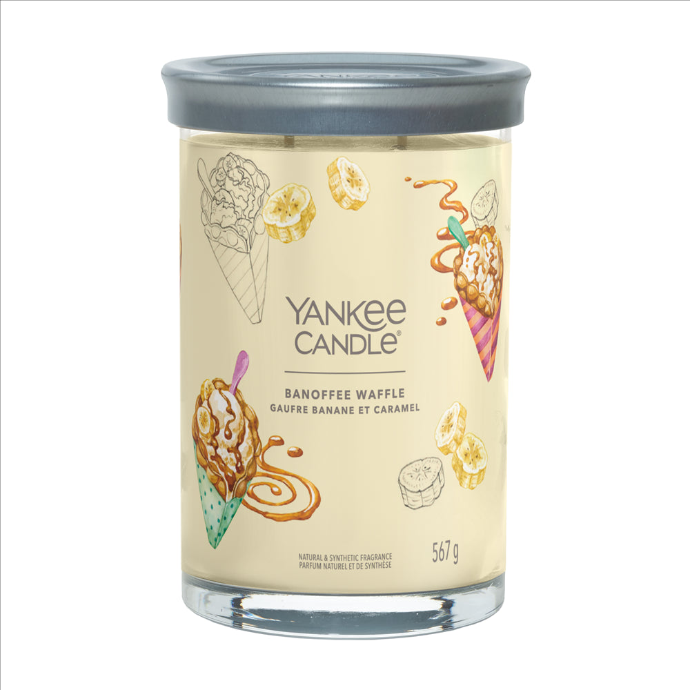 YANKEE CANDLE SIGNATURE, BANOFFE WAFFLE, TUMBLER