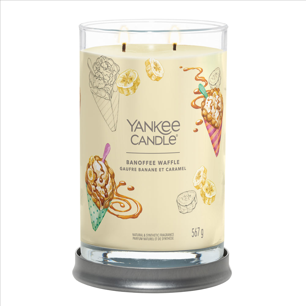 YANKEE CANDLE SIGNATURE, BANOFFE WAFFLE, TUMBLER