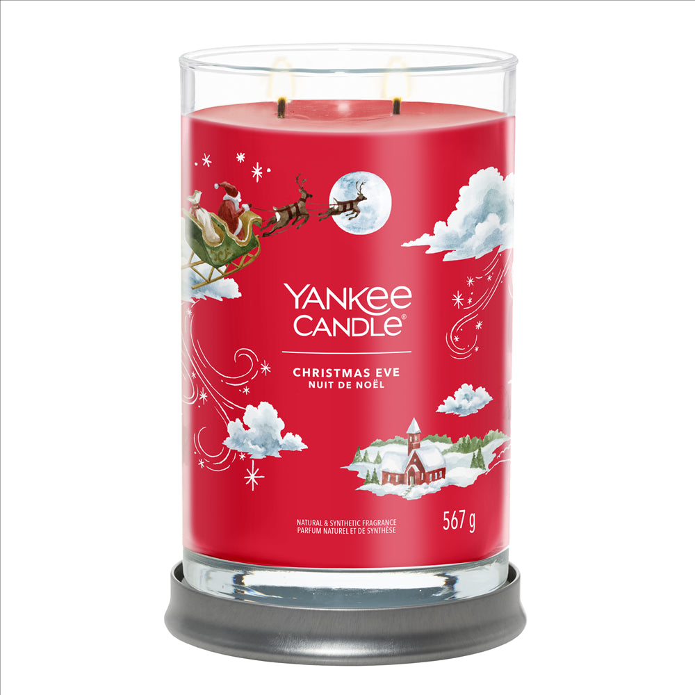 YANKEE CANDLE SIGNATURE, CHRISTMAS EVE, TUMBLER